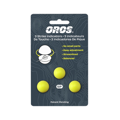 Oros Strike Indicator 3-pack Chartreuse Small Strike Indicators