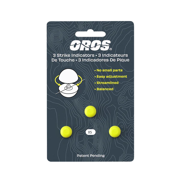 Oros Strike Indicator 3-pack Chartreuse X-Small Strike Indicators