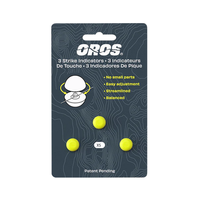Oros Strike Indicator 3-pack Chartreuse X-Small Strike Indicators