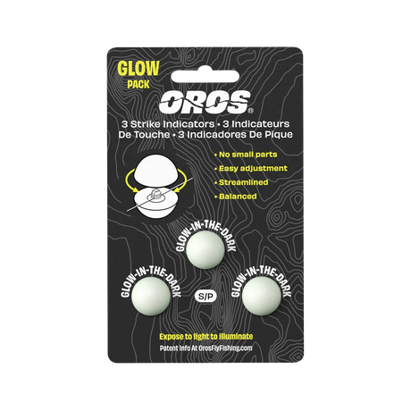 Oros Strike Indicator 3-pack Glow In the Dark-Small Strike Indicators