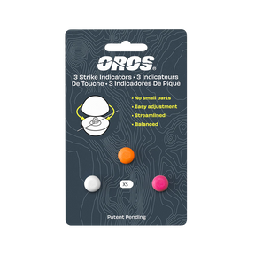 Oros Strike Indicator 3-pack Multi-Color X-Small Strike Indicators