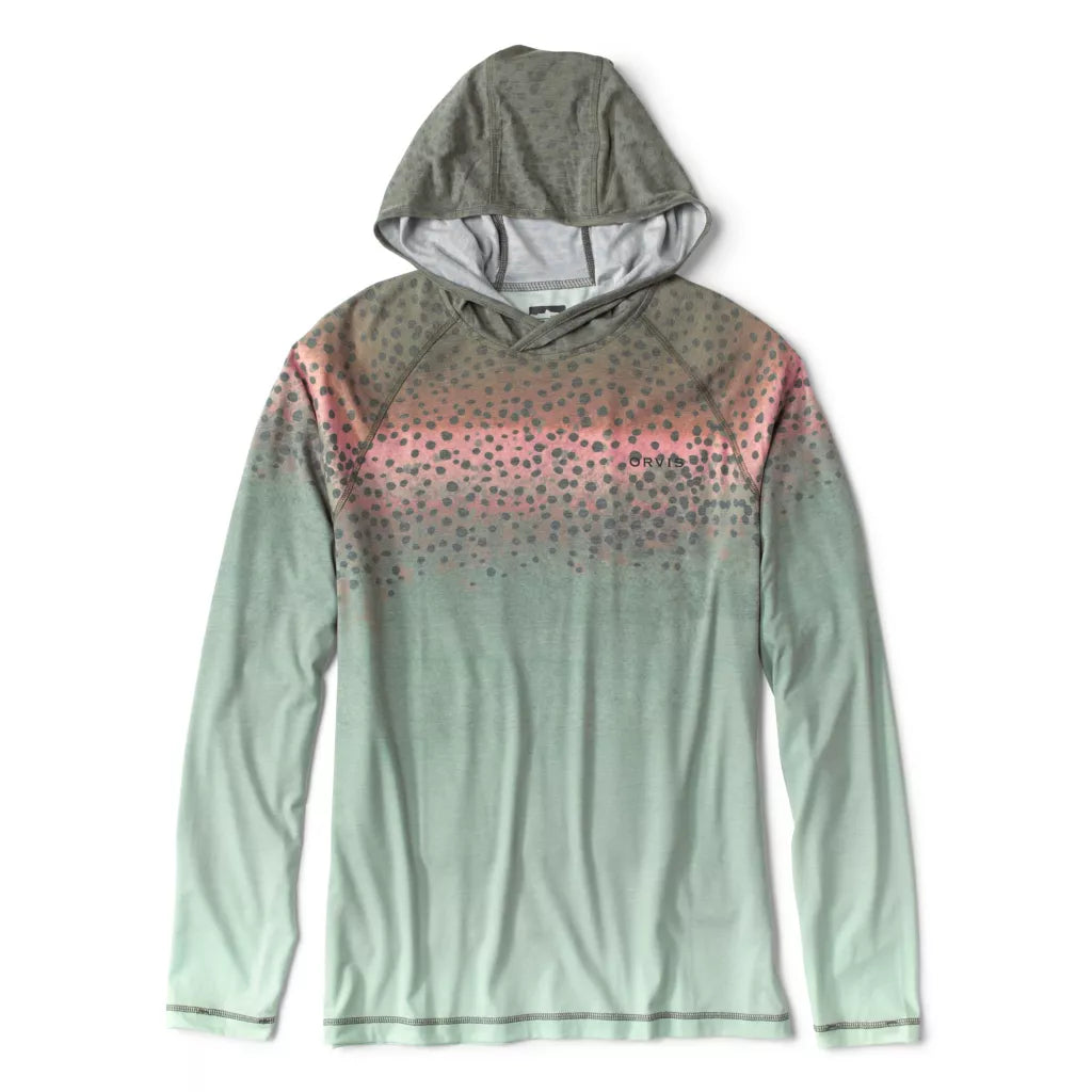 Orvis Dricast Printed Hoodie L / Rainbow Trout Clothing