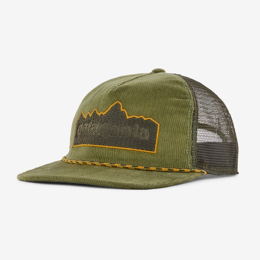 Patagonia Fly Catcher Hat Fitz Roy Frame: Buckhorn Green Hats, Gloves, Socks, Belts