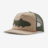 Patagonia Fly Catcher Hat Fitz Roy Trout: Seabird Grey Hats, Gloves, Socks, Belts