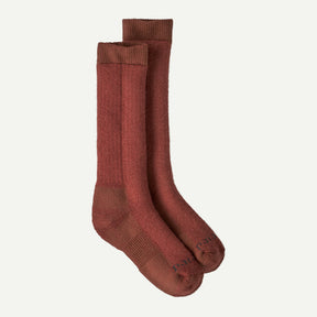 Patagonia HW Merino Wool Blend Knee Socks Potters Red / M Hats, Gloves, Socks, Belts
