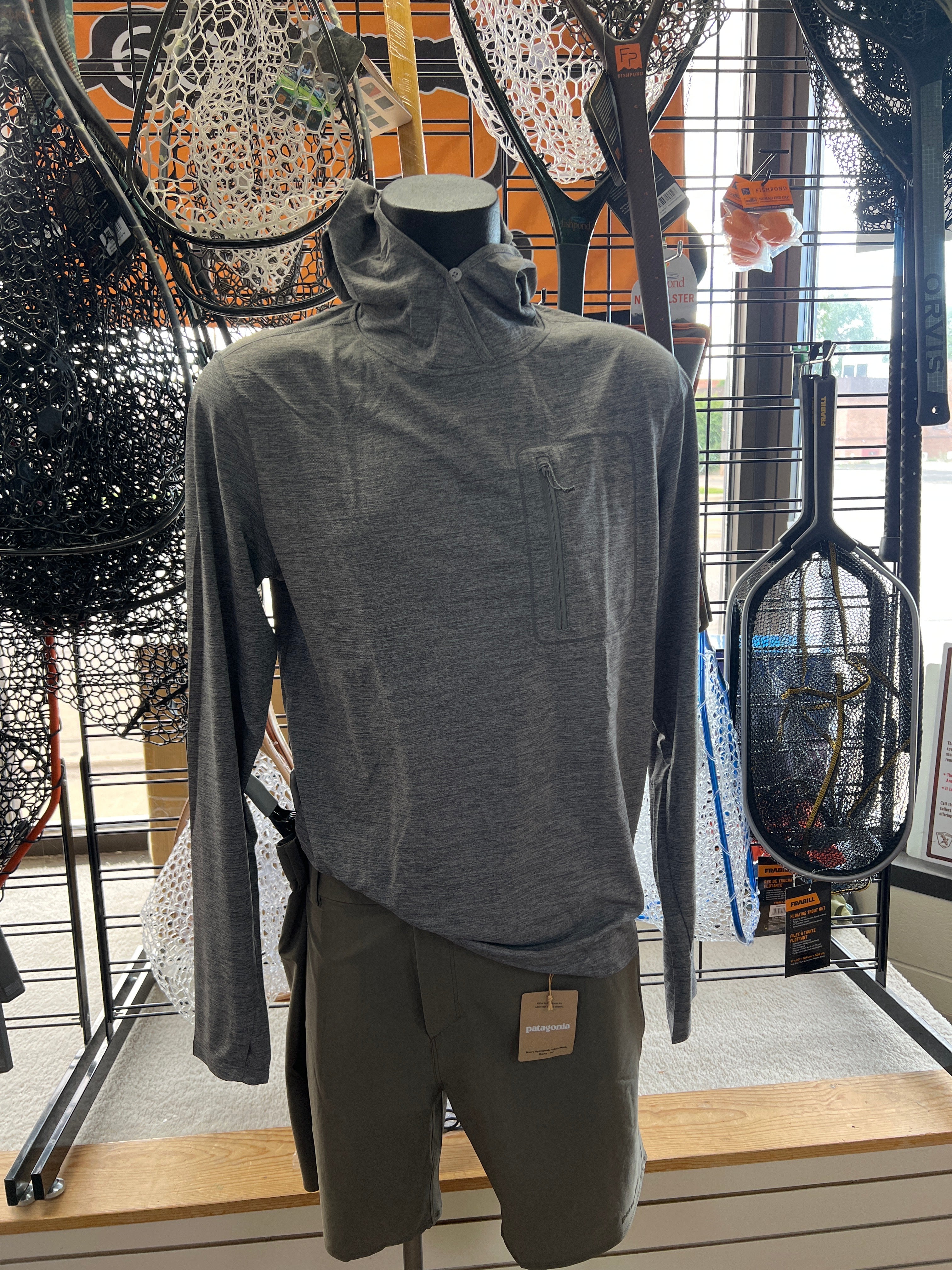 Patagonia Logo Men's Cap Cool Sun Hoodie – Dakota Angler & Outfitter
