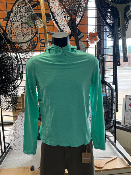 Patagonia Logo W's Cap Cool Sun Hoody - Color Design Clothing