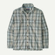 Patagonia M's L/S Island Hopper Shirt Longshore: Dyno White / M Clothing