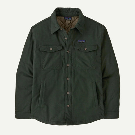 Patagonia M's LW Insulated Fjord Flannel Shirt Old Growth Green / M Clothing