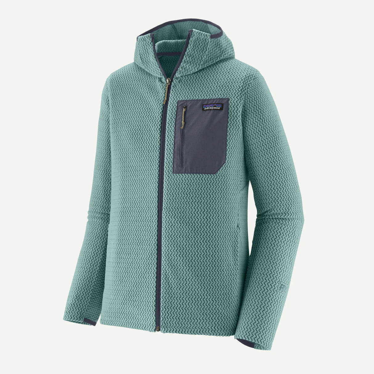 Patagonia M's R1 Air Full-Zip Hoody Blue Sage / M Clothing