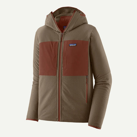 Patagonia M's R2 TechFace Hoody Marlow Brown / M Clothing