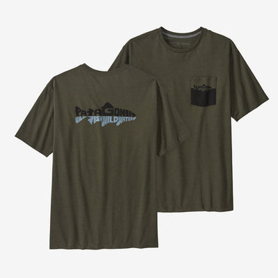 Patagonia M's Wild Waterline  T-Shirt Clothing