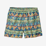 Patagonia Men's Baggies Shorts - 5" High Hopes Geo: Salamander Green / M Clothing