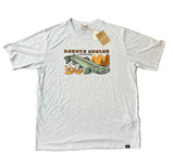 Patagonia Men's Cap Cool Daily Shirt -Logo Fleck Blue / M / SS Clothing