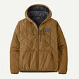 Patagonia Men's Diamond Quilted Bomber Hoody Deer Brown / M Clothing
