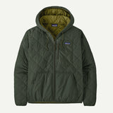 Patagonia Men's Diamond Quilted Bomber Hoody Old Growth Green / M Clothing