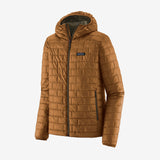 Patagonia Men's Nano Puff Fitz Roy Trout Hoody Shelter Brown / M Outerwear