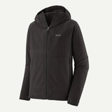 Patagonia Men's R1 TechFace Fitz Roy Trout Hoody Black / S Clothing