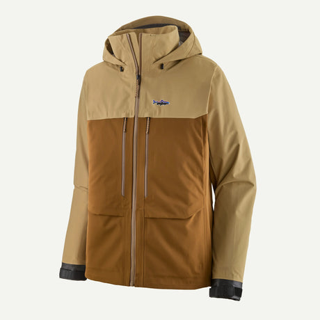 Patagonia Men's Swiftcurrent Wading Jacket Wolf Brown / XS Outerwear