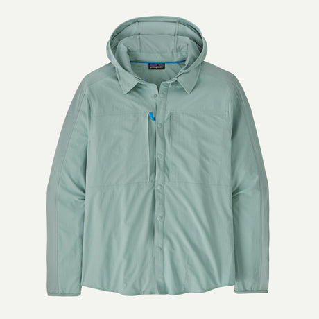 Patagonia River Rambler Hybrid Sun Hoody Thermal Blue / M Clothing