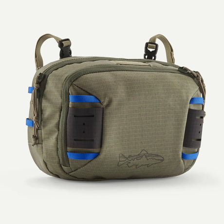 Patagonia Stealth Switch Pack 5L River Rock Green w/P6 Blue Vests & Packs