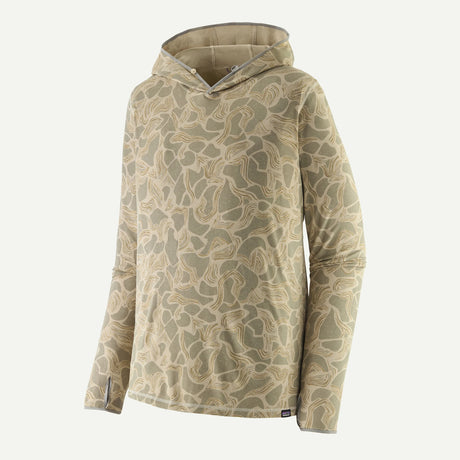 Patagonia Tropic Comfort  Natural UPF Hoody Coastal Edge: Natural / M Sportswear