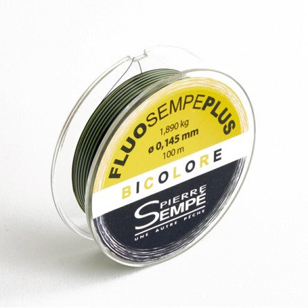Pierre Sempe Nylon Leader Material Multi Color Yellow/Black / .14 mm Leaders & Tippet