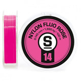 Pierre Sempe Nylon Leader Material Single Color Pink / .14 mm Leaders & Tippet