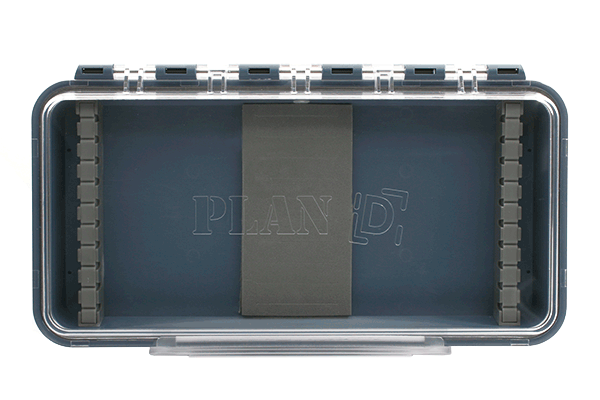 Plan D Pack Fly Box Clear Lid - Tube Plus Fly Box