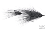 Popovics' Bucktail Deceiver Black / #2/0 Flies