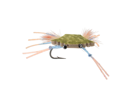 Rainy's Floating Flotsam Crab Blue Crab / 4 Saltwater Flies