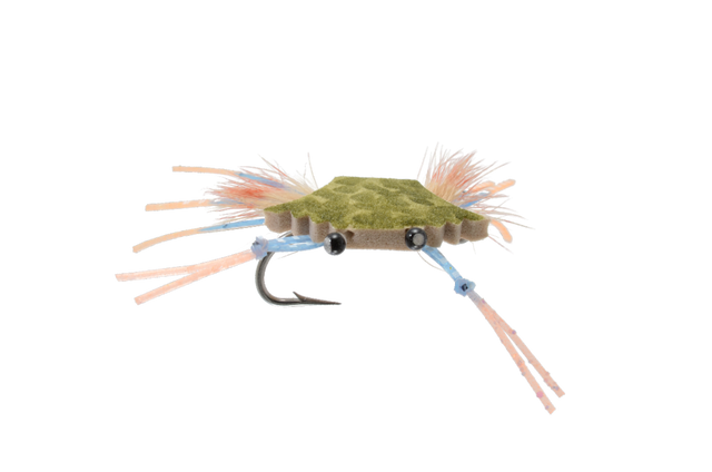 Rainy's Floating Flotsam Crab Blue Crab / 4 Saltwater Flies