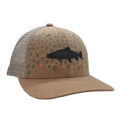 Rep Your Water Brown Trout Flank Hat Hats, Gloves, Socks, Belts