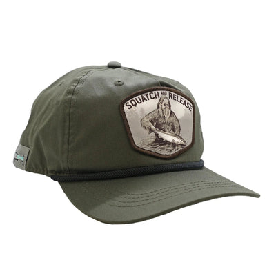 Rep Your Water Squatch and Release Badge Unstructured Hat Hats, Gloves, Socks, Belts