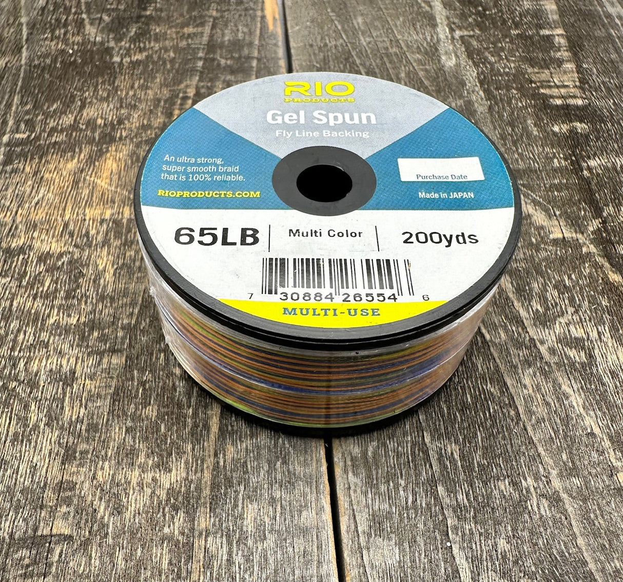 Rio Gel Spun Backing 65 Lb / 200yd spool Backing