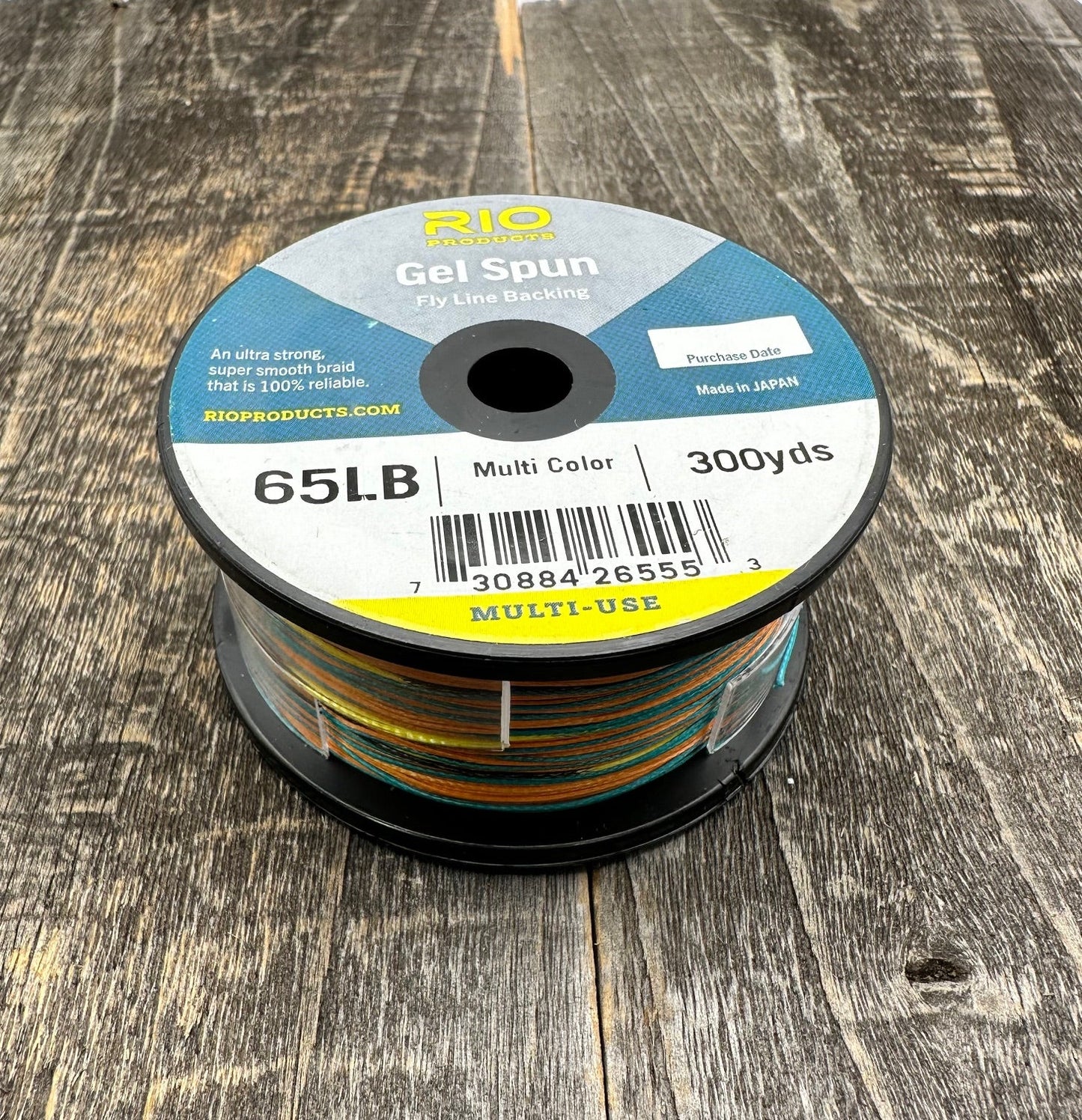 Rio Gel Spun Backing 65 Lb / 300yd spool Backing