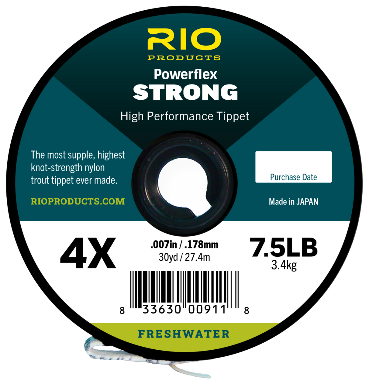 Rio Powerflex Strong Tippet 30yd Tippet