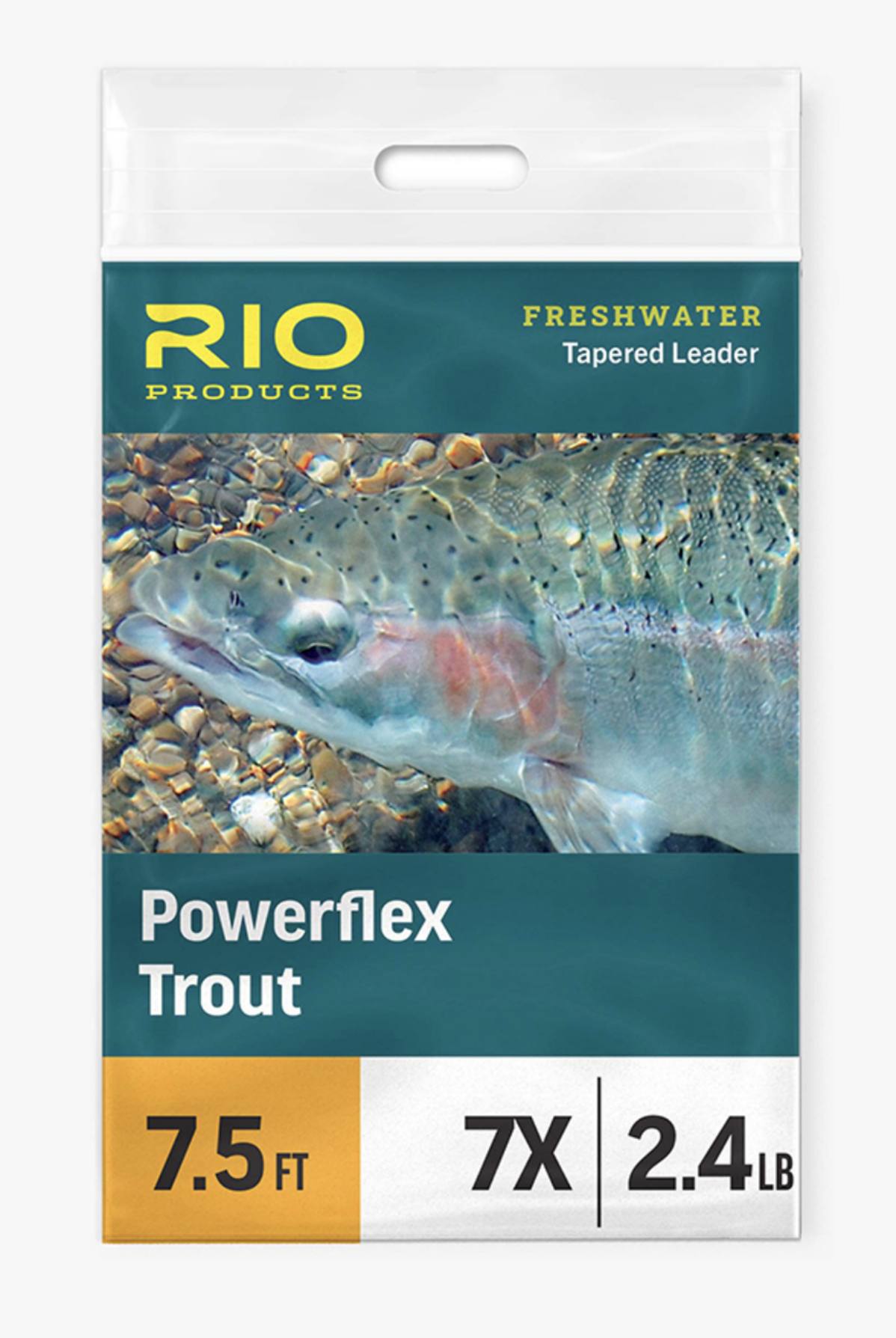 RIO Powerflex Trout Leader 7.5' Leaders & Tippet