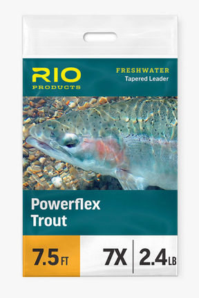 RIO Powerflex Trout Leader 7.5' Leaders & Tippet
