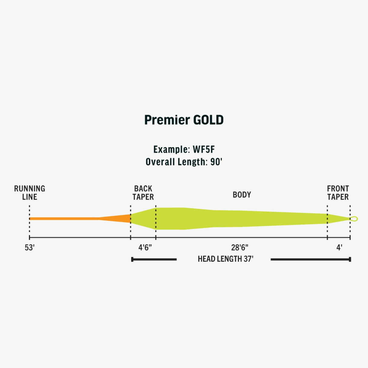 Rio Premier Gold Max Fly Line Fly Line