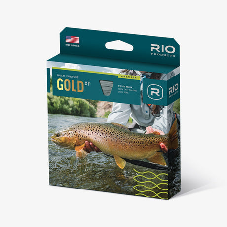 Rio Premier Gold XP Fly Line WF3F / Moss/Electric Green Fly Line