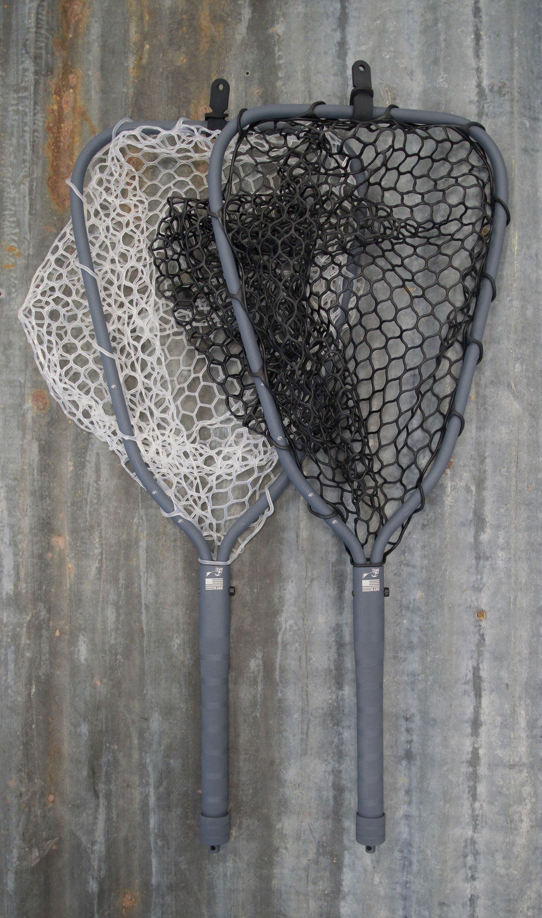 Rising Brookie Aluminum Net- Cerakote Gunmetal Gray Landing Net