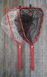 Rising Brookie Aluminum Net- Cerakote Racing Red w/ Black Bag Landing Net