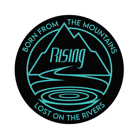 Rising Decals Born & Lost- Blue Stickers