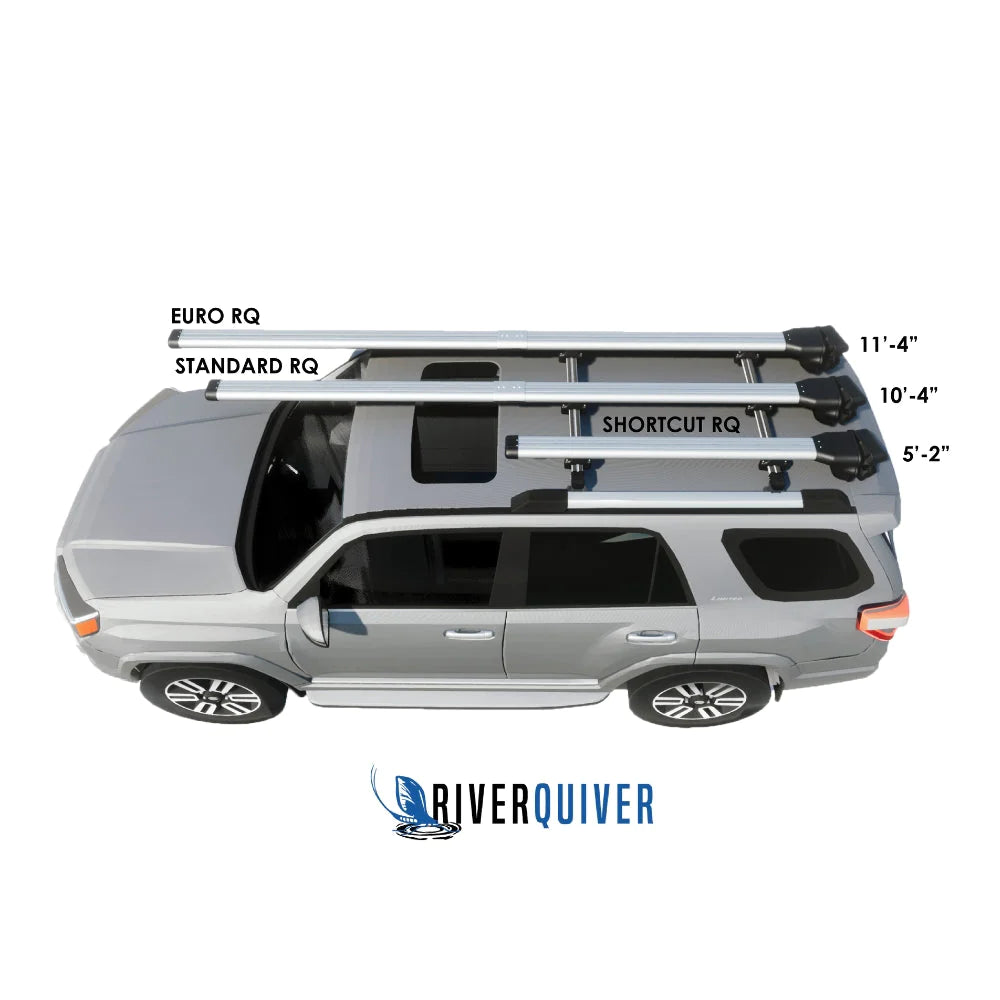 River Quiver On 4runner Fly Rod Box Roof Top Rod Holder Fishing