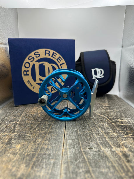 Ross Reels Colorado Special Edition- Matte Blue 2/3 Fly Reel