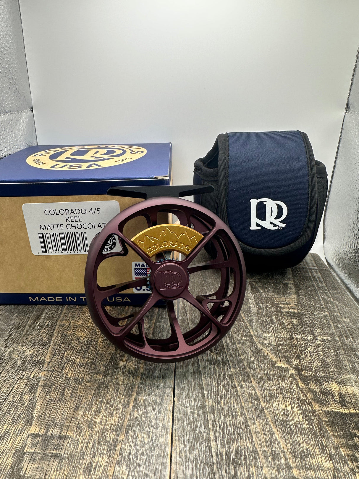 Ross Reels Colorado Special Edition- Matte Chocolate 4/5 Fly Reel