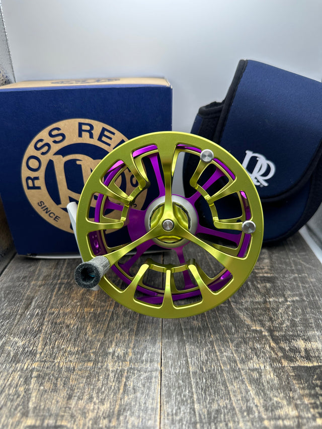 Ross Reels Evolution FS Special Edition-Mardi Gras 9/10 Fly Reel