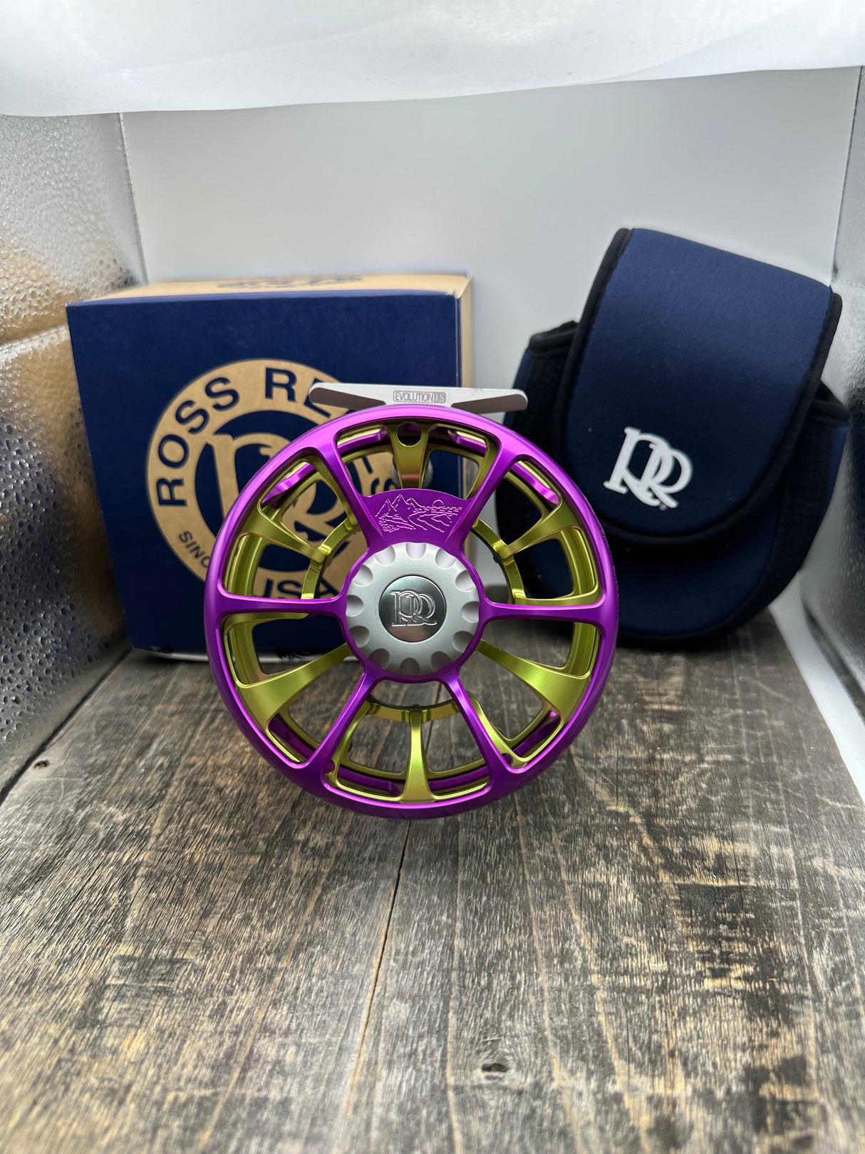 Ross Reels Evolution FS Special Edition-Mardi Gras 9/10 Fly Reel