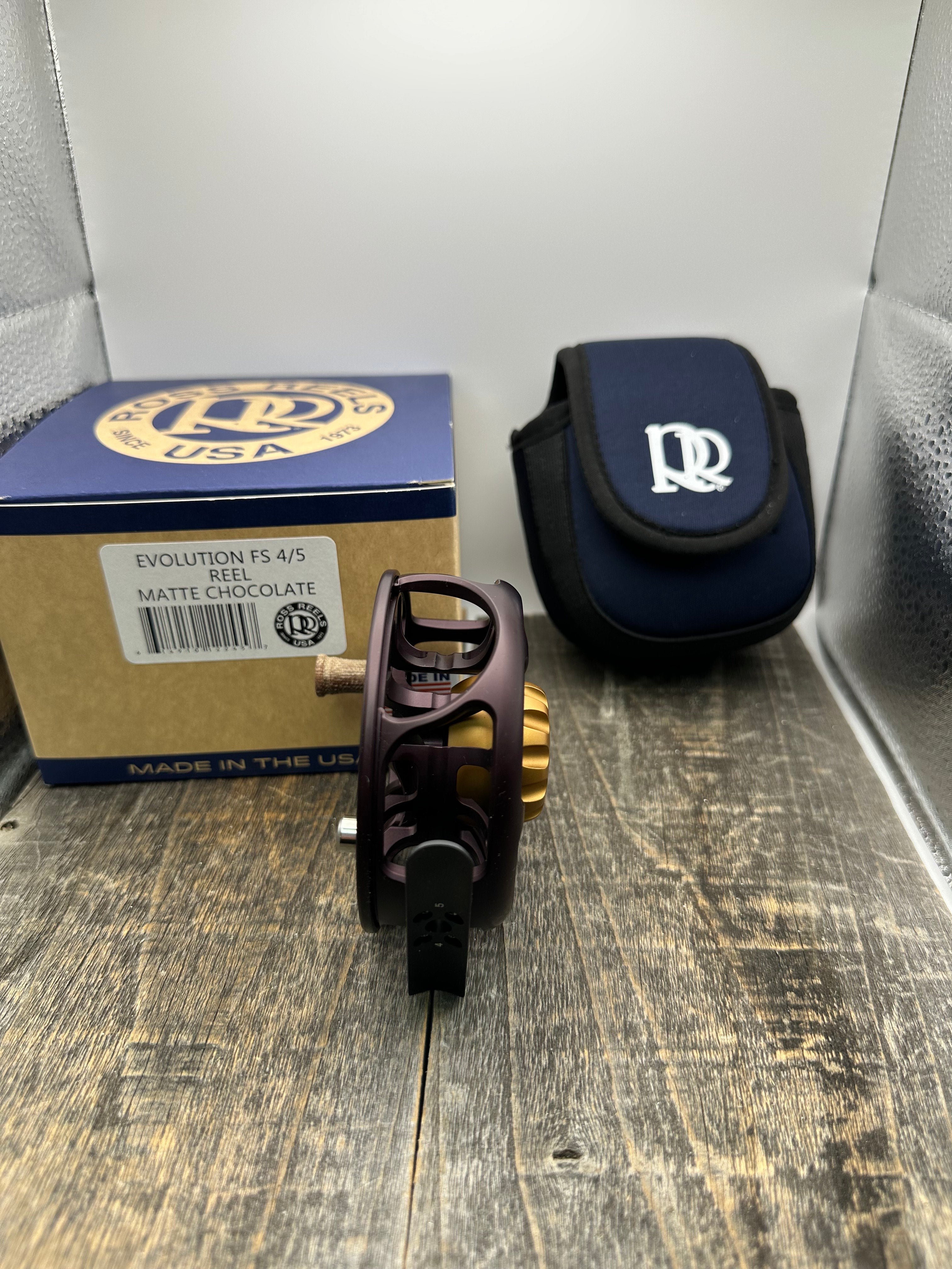 Ross Reels Evolution FS Special Edition-Matte Chocolate – Dakota